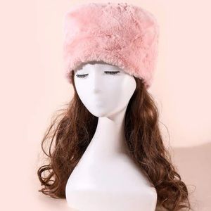 Solid plush hat